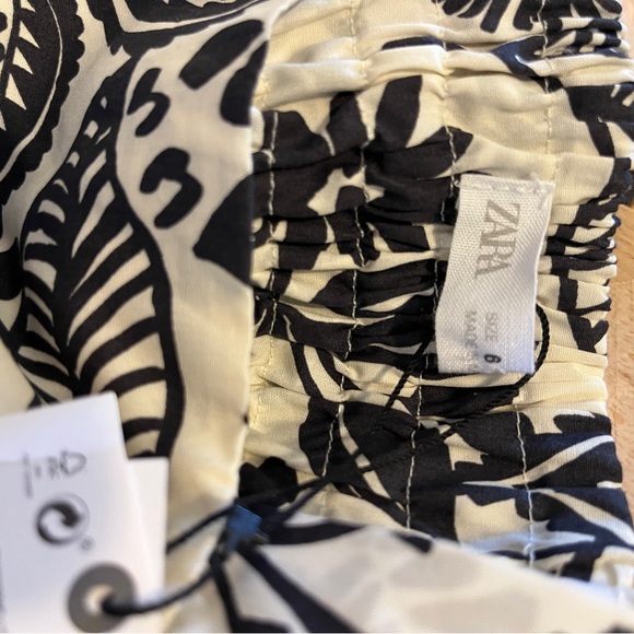 Zara Black and White Kids Dress - Picture 4 of 4